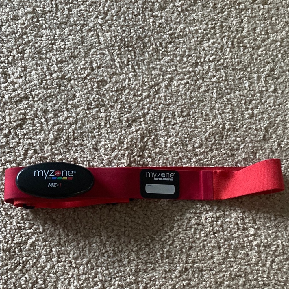 Myzone MZ-3 Red Heart Rate Monitor